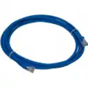 Thumbnail 1 de Cable de Red Linkmade Cat5e Inyectado Multifilar 3mts Color AZUL