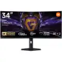 Thumbnail 0 de Monitor Gamer Curvo Xiaomi G34WQi 34" WQHD 3440*1440 VA 2*DP 2*HDMI 180Hz