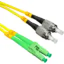 Thumbnail 2 de 1mt LC/APC-FC/UPC MonoModo SM Duplex Jumper Cable Fibra 9/125um 3mm
