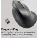 Thumbnail 4 de Mouse Ergonómico Inalámbrico Kensington Vertical Óptico 2400dpi 6 Botones Negro