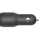 Thumbnail 1 de Belkin BOOST UP Dual Car Charger with PPS 37W - Adaptador de corriente para el coche - 37 vatios - PD 3.0 - 2 conectores de salida (USB, 24 pin USB-C)