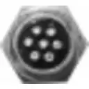 Thumbnail 1 de 7-pin Macho Chasis Conector GX12 Soldable Aviacion