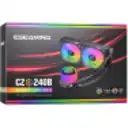 Thumbnail 3 de VENTILADOR CPU WATER COOLER CZ-240B-BK ARGB 240 ESGAMING