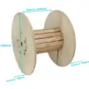 Thumbnail 1 de Diametro-120cm Ancho-70cm Carrete Vacio Madera p/Cable de Fibra Optica