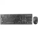 Thumbnail 0 de Spektra Combo Teclado + Mouse Wireless Negro (KM-900W)