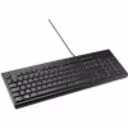 Thumbnail 0 de Teclado Alámbrico Kensington KB100 EQ, Español Tamaño completo Res.Derrame Negro