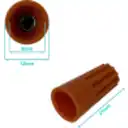 Thumbnail 3 de nro.33 35-unids. Conector Conico Naranjo 22-12AWG 0,30-2,5mm