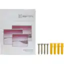 Thumbnail 4 de KLIPX Telon Mural 1,7mt x 1,3mt 4:3 blanco 172x130cm KPS-302