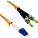 Thumbnail 0 de 2mt LC/UPC-ST/APC MonoModo SM Duplex Jumper Cable Fibra 9/125um 3mm