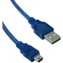 Thumbnail 0 de Cable USB-A a mini USB-B M/A v2.0, 5 pines con Filtro 1.8mts 