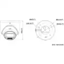 Thumbnail 3 de Cámara Domo Hikvision Hybrid Light Turret 2MP 1080p Dual IR 20mt IP67 f2.8mm Met
