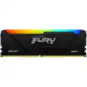Thumbnail 0 de Memoria RAM 8GB DDR4 3600MHz DIMM CL17 Non-ECC 1.35V 288p Kingston FuryBeastRGB