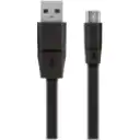 Thumbnail 1 de DLC2519CB CABLE MICRO USB 1.2 MTS GOMA PLANO NEGRO