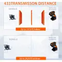 Thumbnail 7 de Lector de Codigo de Barras Symcode 2D MJ-1911 Inalambrico Rugged