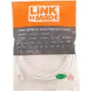 Thumbnail 1 de Cable de Red Linkmade CAT6 F/UTP LSZH Inyectado Multifilar 5mts Color BLANCO
