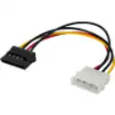 Thumbnail 1 de 1-MOLEX-M 1-SATA-H Cable de poder 15cm