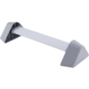 Thumbnail 0 de Apoyapies Kensington K58303WW Oscilante Soporta 136Kg Color gris