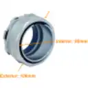 Thumbnail 0 de Metalico 90mm Prensa Estopa para Flexible Aislacion IP65
