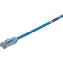 Thumbnail 0 de Panduit TX6A-28 Category 6A Performance - Patch cable - RJ-45 (M) to RJ-45 (M) - 30 cm - UTP - CAT 6a - IEEE 802.3af/IEEE 802.3at - booted, halogen-free, snagless, solid - blue