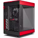 Thumbnail 2 de HYTE Y60 BLACK / RED (open Box) ATX CASE 3X 120mm Fan Riser Cable PCIe 4.0 Included Aesthetic CS-HYTE-Y60-R1-BR