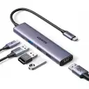 Thumbnail 0 de HUB Ugreen CM511 USB-C Multipuertos 4k 60Hz HDMI USB-A*3 PD 100W Aluminio