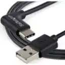 Thumbnail 2 de Cable StarTech USB 2.0 A Macho a USB 2.0 Type-C Macho en angulo. 1mt Negro