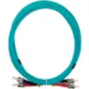 Thumbnail 0 de 3mt ST-ST OM3 Multimodo MM Duplex Jumper Fibra 3.0mm 50/125um LSZH 