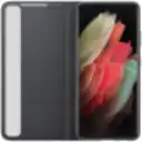 Thumbnail 1 de Samsung carcasa smart clear view cover negro galaxyS21 ultra