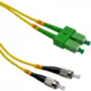 Thumbnail 1 de 2mt SC/APC-FC/UPC MonoModo SM Duplex Jumper Cable Fibra 9/125um 3mm