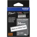 Thumbnail 2 de Cinta Rotuladora Brother TZE-S261 36mm Black on white tape