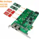 Thumbnail 1 de ATCOM PCIe-x1 8X 2-RJ45 REQ-AX210 3.3/5V 32BIT TARJETA ASTERISK