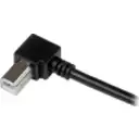 Thumbnail 3 de 2m USB 2.0 A to Right Angle B Cable M/M