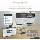 Thumbnail 5 de Docking Station StarTech USB C a 2*HDMI 4K 60Hz USB-C 2*USB-A3.2 LAN mSD/SD Gris