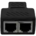 Thumbnail 4 de Adaptador Hembra de Red Divisor de Cable 3-RJ11-H 6-pines