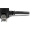 Thumbnail 5 de 2m USB 2.0 A to Right Angle B Cable M/M