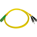 Thumbnail 0 de 1mt LC/APC-FC/UPC MonoModo SM Duplex Jumper Cable Fibra 9/125um 3mm