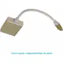 Thumbnail 3 de Adaptador USB-C 3.1 Macho a HDMI v1.4 Hembra 1080p Cable 12cm solo Pc Blanco