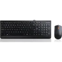 Thumbnail 0 de Kit Teclado Mouse Alámbrico Lenovo 300 USB Teclas Tipo Isla Ratón 1600 dpi Negro
