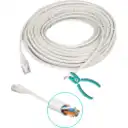 Thumbnail 0 de Cable Patch Inyectado Multifilar Linkmade 20MT CAT5E UTP 26AWG-CCA Gris RJ45