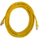 Thumbnail 0 de LINKMADE 7mt Cat6a U/FTP Amarillo LSZH Cable Patch Inyectado Multifil