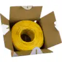 Thumbnail 0 de Cable Linkmade CAT6 UTP Unifilar Cobre Caja 305 MT Color Amarillo