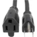Thumbnail 6 de Tripp Lite 25ft Power Cord Extension Cable Heavy Duty 14AWG 5-15P 5-15R 15A 25' - Cable alargador de alimentación - NEMA 5-15 (H) a NEMA 5-15P (M) - CA 120 V - 15 A - 7.6 m - negro