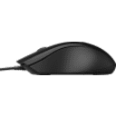 Thumbnail 4 de Mouse Alámbrico HP Wired 100, óptico 1600dpi 3 botones Ambidiestro USB Negro