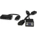Thumbnail 3 de Adaptador de Video DisplayPort a HDMI VGA 1920*1200 1080p Activo Negro StarTech