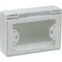 Thumbnail 3 de Cubierta Abatible Blanca 131x95mm para Placa Faceplate y Caja Chuqui