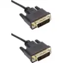 Thumbnail 0 de Cable de Video DVI-D 24+1 M/M Dual Link 1.8mts Color Negro