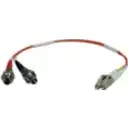 Thumbnail 1 de Tripp Lite 0.3M Duplex Multimode Fiber Optic 62.5/125 Adapter LC/ST M/F 1ft 1' 0.3 Meter - Cable de red - LC de modos múltiples (M) a modo múltiple ST (H) - 0.3 m - fibra óptica - impresión a dos caras - 62,5/125 micras - naranja