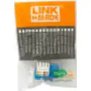 Thumbnail 2 de KP5AL. LINKMADE Azul Cat5E U/UTP Punchable Keystone Conector Hembra RJ45