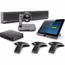 Thumbnail 4 de YEALINK Sistema de video conferencia para salas grandes  con Zoom Room , incluye 3 mic VCM34, barra