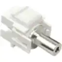 Thumbnail 2 de 3.5mm Keystone Audio-Hembra-Hembra 3,5mm-HH Blanco Phone-1/8